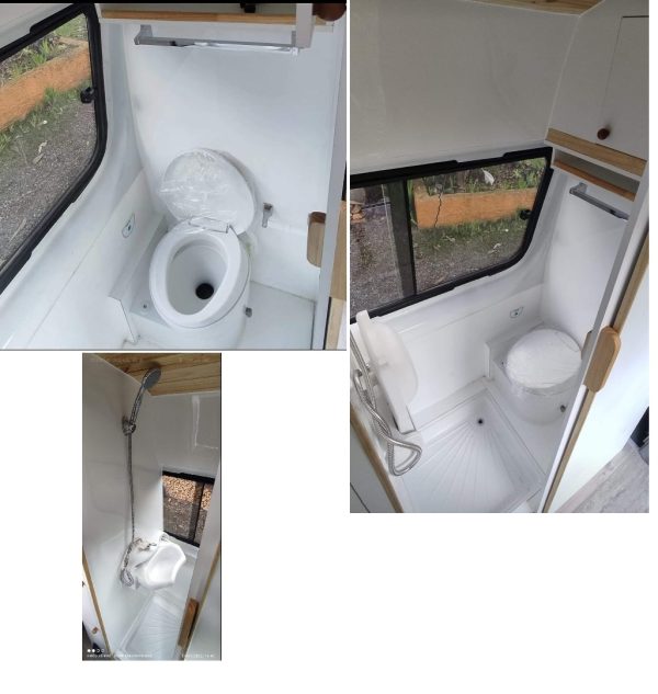 Diseño y Fabricación de Cabiana de Baño en Camperización de Mercedes Sprinter