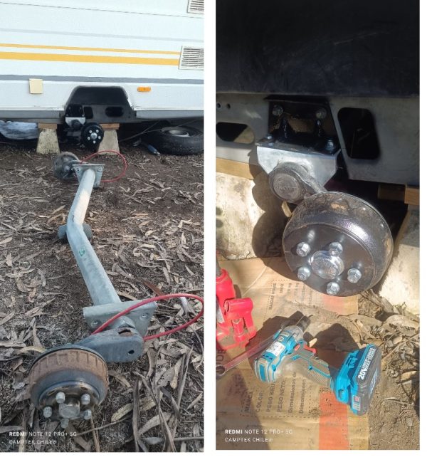 Cambio Eje Alko +2 pulgadas de despeje suelo