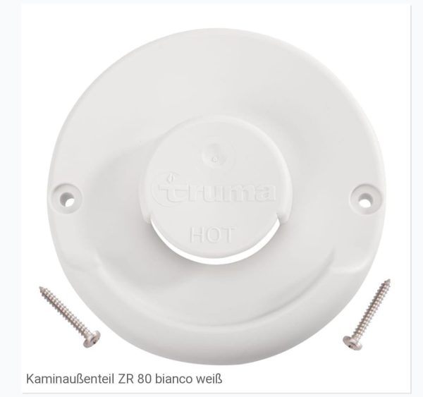Salida escape lateral marca TRUMA modelo ZR80